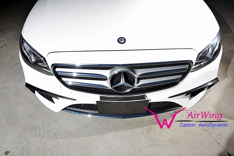 W213 - Future-Design style carbon front Canard (2 pcs) 04